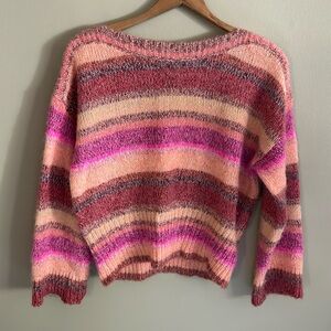 J. Crew Alpaca Ombré Stripe Sweater